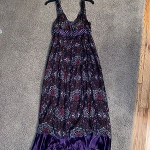 Floral maxi dress